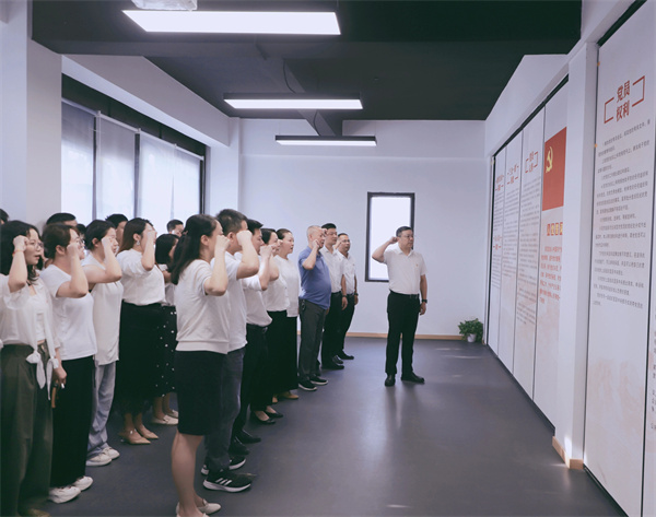 市古鎮(zhèn)投資公司黨委開展“黨建引領(lǐng)新征程，古鎮(zhèn)同心再出發(fā)”活動